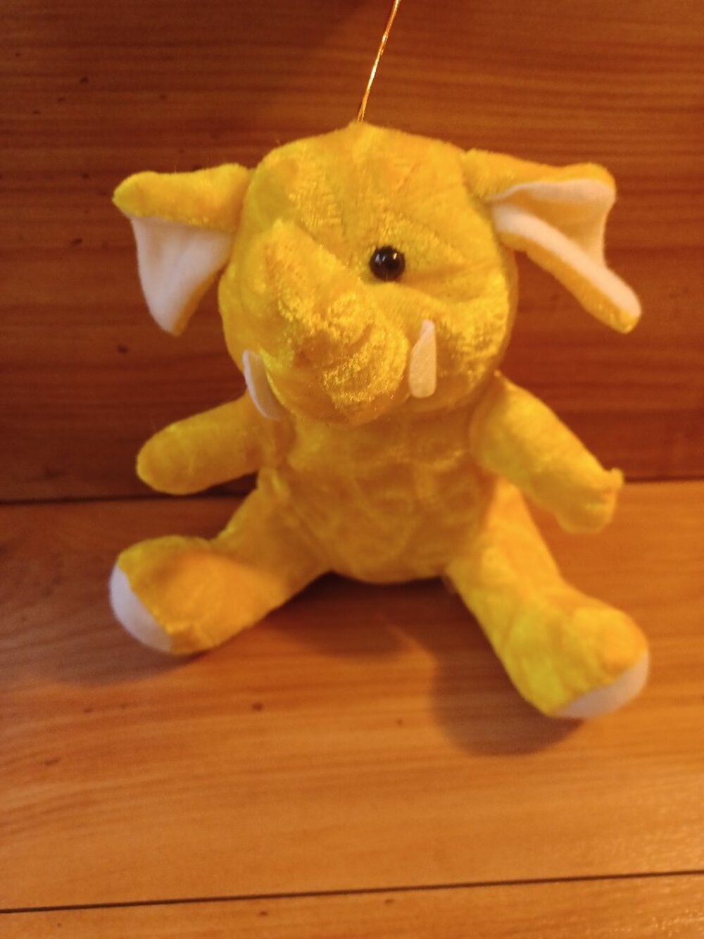 Ganz Yellow Elephant Plush Toy